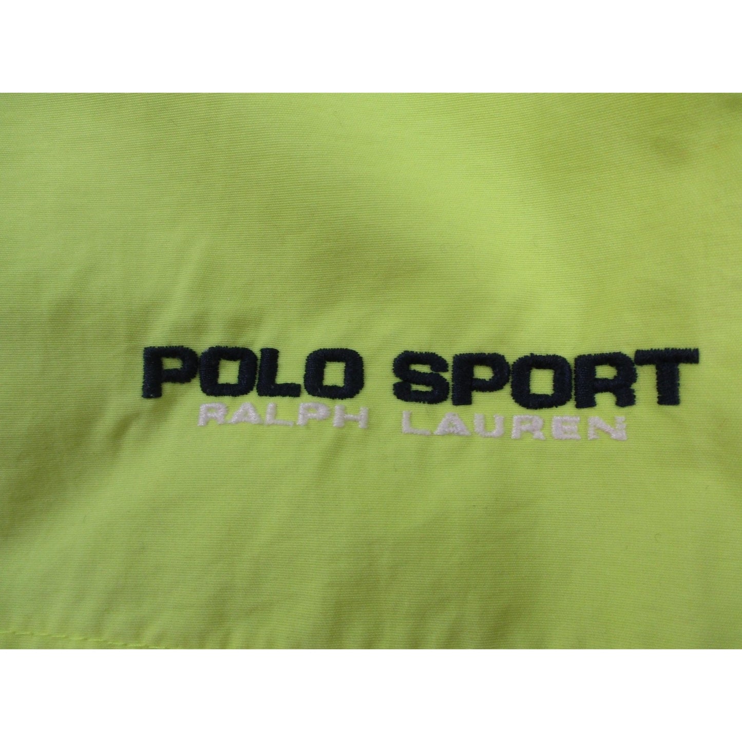 Polo Sport Ralph Lauren Swim Trunks Mens Xl Yellow Neon Mesh Lined 1730