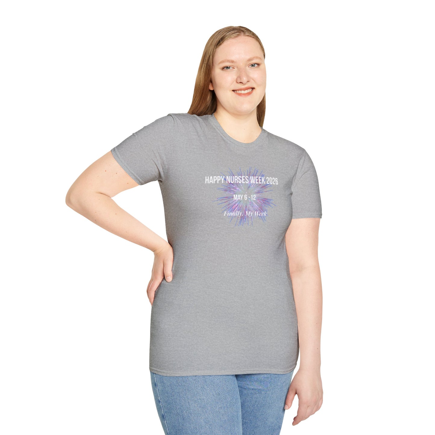 Nurses Week 2026 T-Shirt — "Happy Nurses Week 2026" Celebration Tee New
