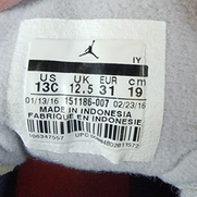 Nike Air Jordan 12 Retro PS 'University Blue' 151186007 Size 13C9