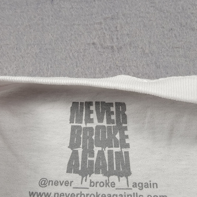 YoungBoy Never Broke Again Broken Glass T-Shirt White