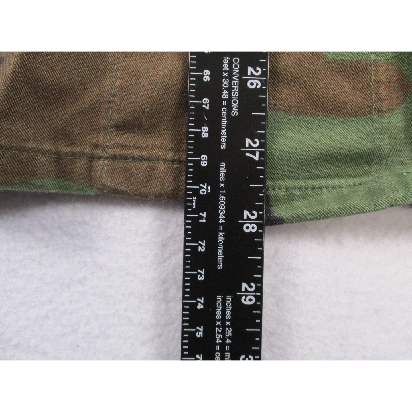 Aboves Garden Custom Jacket Mens Xlt Green Camo Military Skull Dragon Patchwork