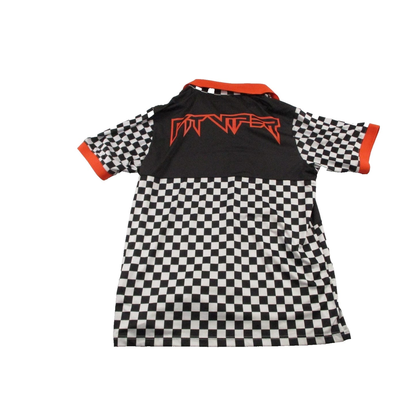 Pit Viper Polo Shirt Mens Large Multicolor Checkered Racing Graphic Nwt 1699