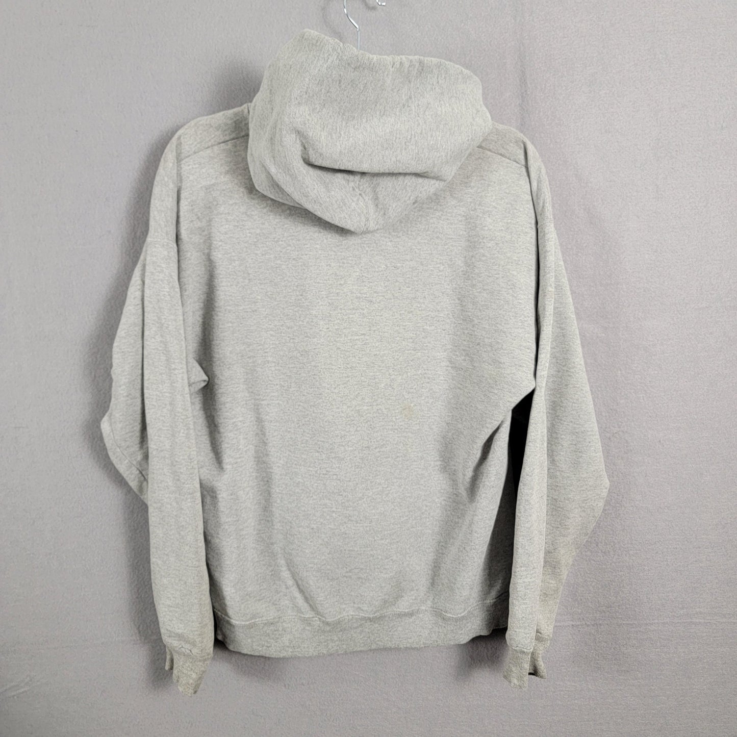 Thrasher Magazine Flame Logo Hoodie Mens Medium Gray Skateboard Preowned 310