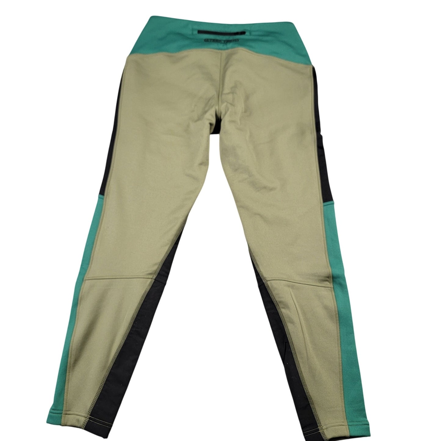 The North Face Steep Tech Womens Tights XL Green Teal Black Colorblock NWOT1