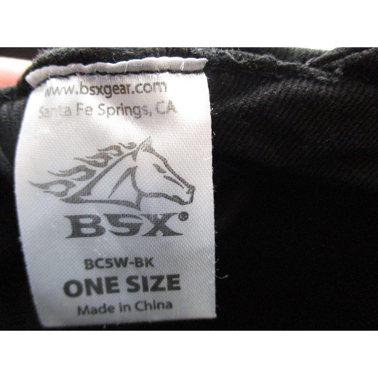 Bsx Hat Cap Fitted Mens One Size Black Welding Flame Graphic Revco Safety