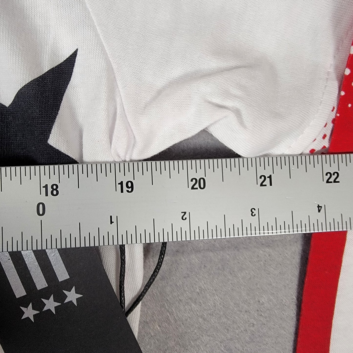 Contender USA Long Sleeve Shirt Red/White/Blue Men's New With Tags 04-05