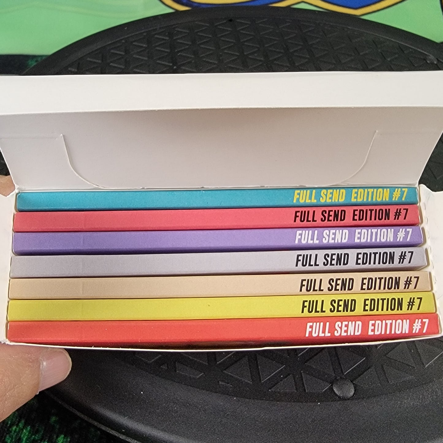 Full Send x Ziggi Edition #7 Limited Rolling Papers 7-Pack Set — 1 of 1000 — NIB