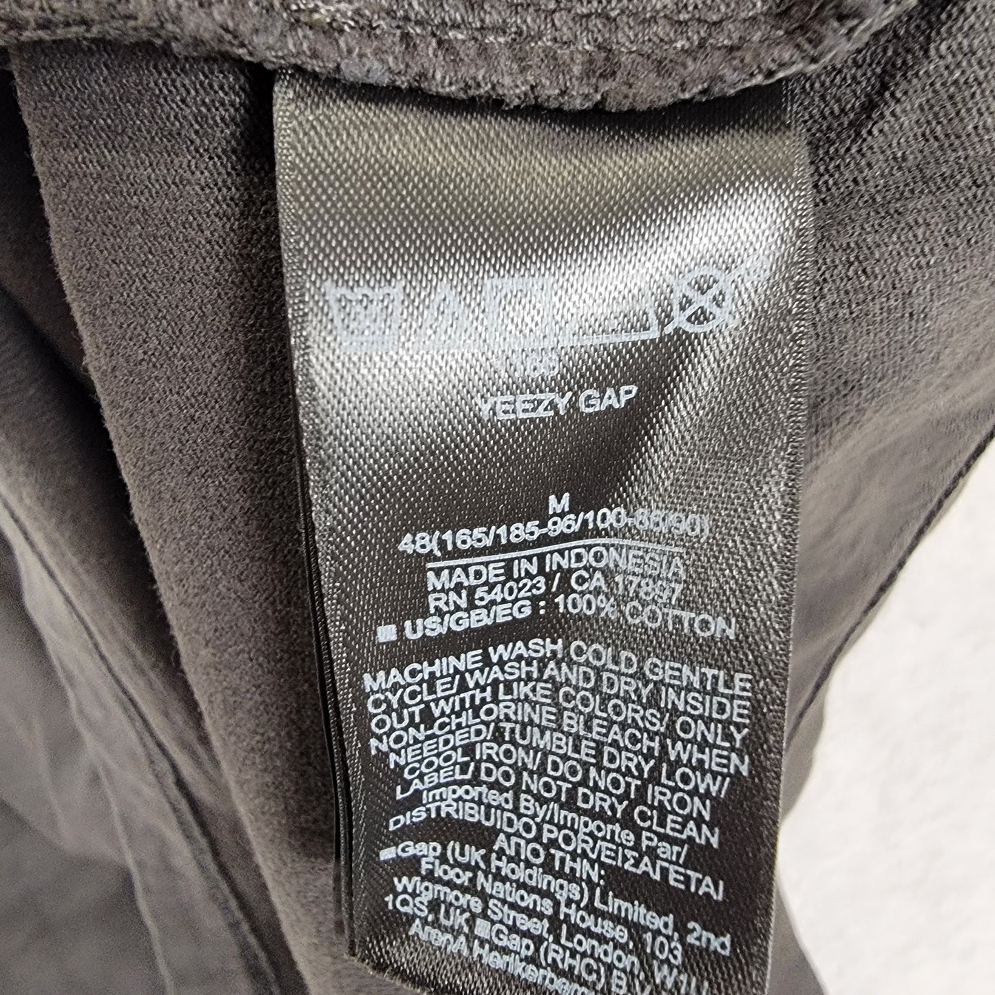 Yeezy x GAP 09 Loose Tank Black Men's