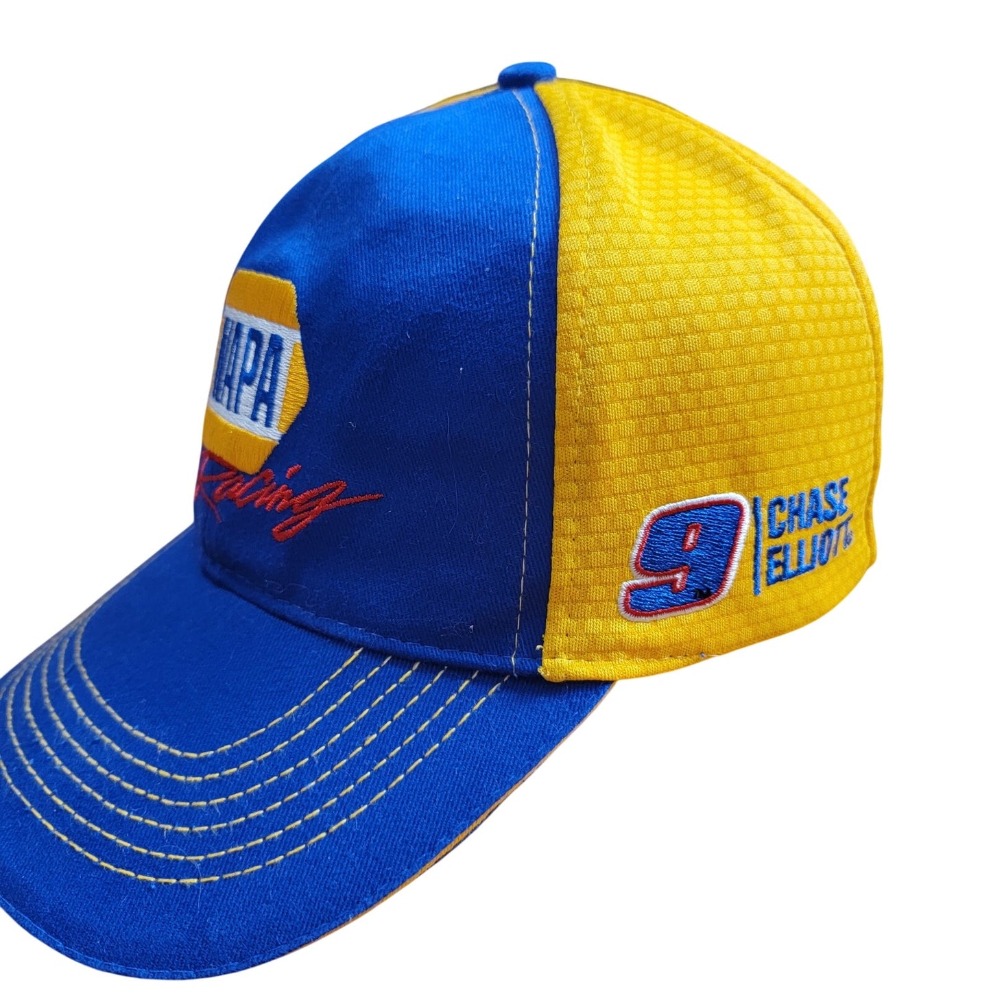 NAPA Racing Chase Elliott #9 Velcro Strapback OSFA Preowned