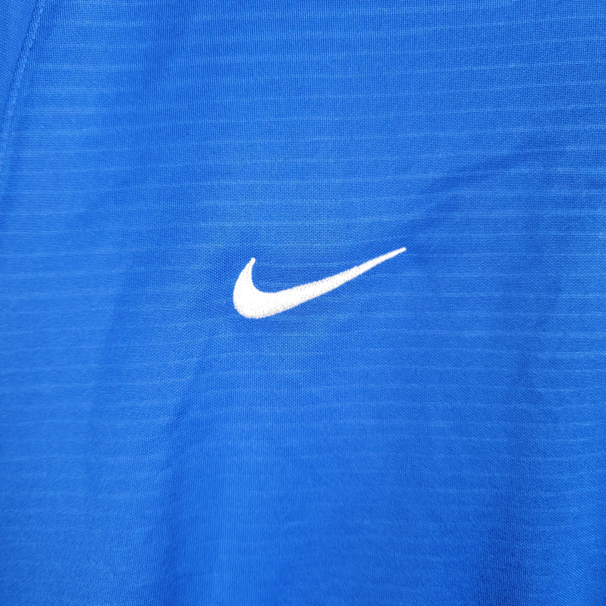 Nike Dri-Fit Soccer Jersey Medium Blue World Cup Camps Graphic Shirt 894293-4803