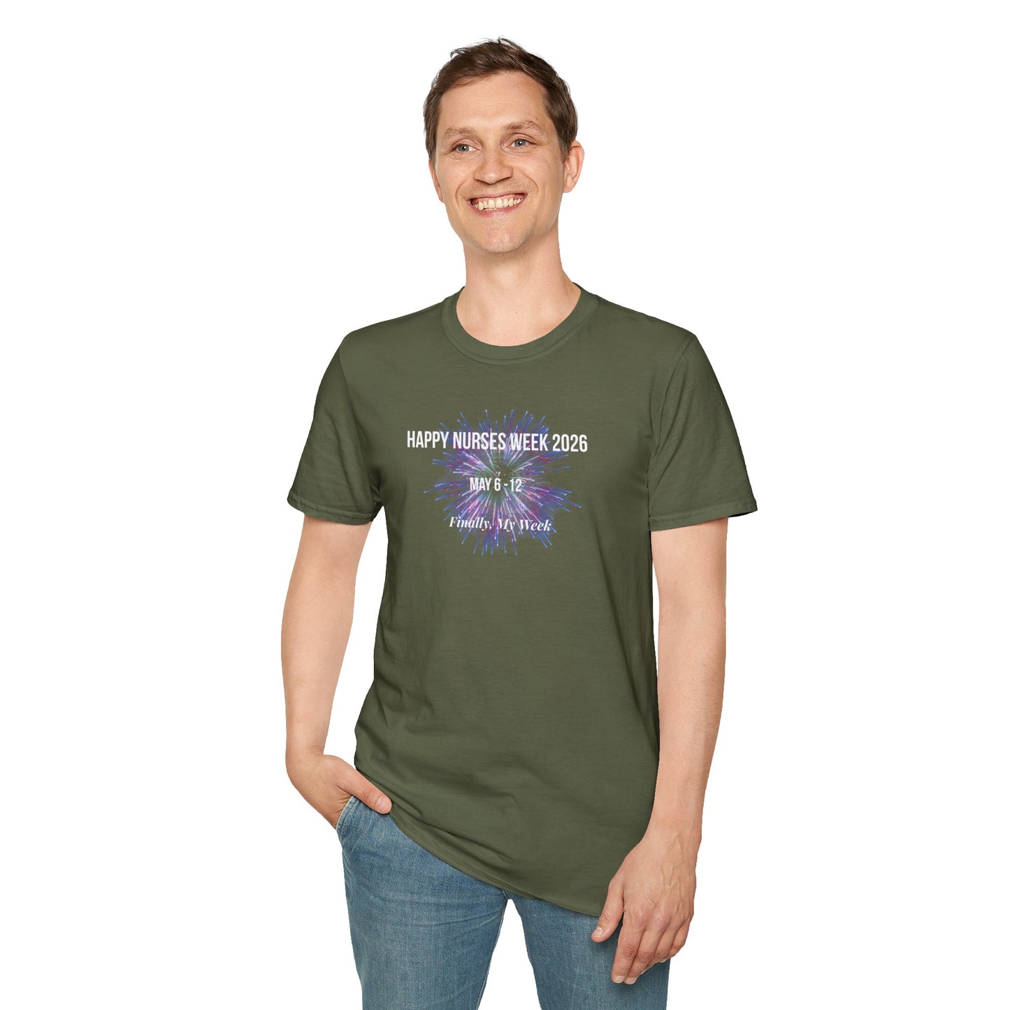 Nurses Week 2026 T-Shirt — "Happy Nurses Week 2026" Celebration Tee New