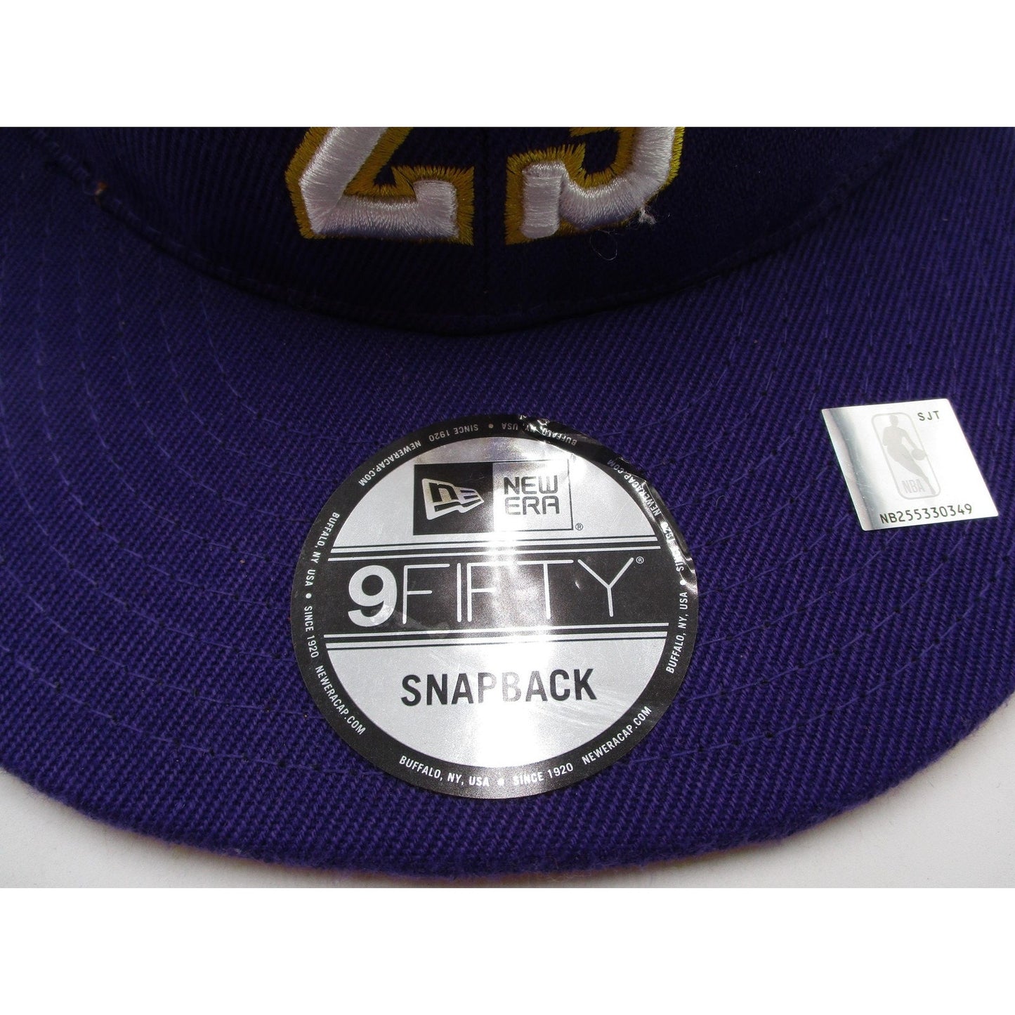 Los Angeles Lakers Hat Cap Snap Back One Size Purple Nba New Era James 23