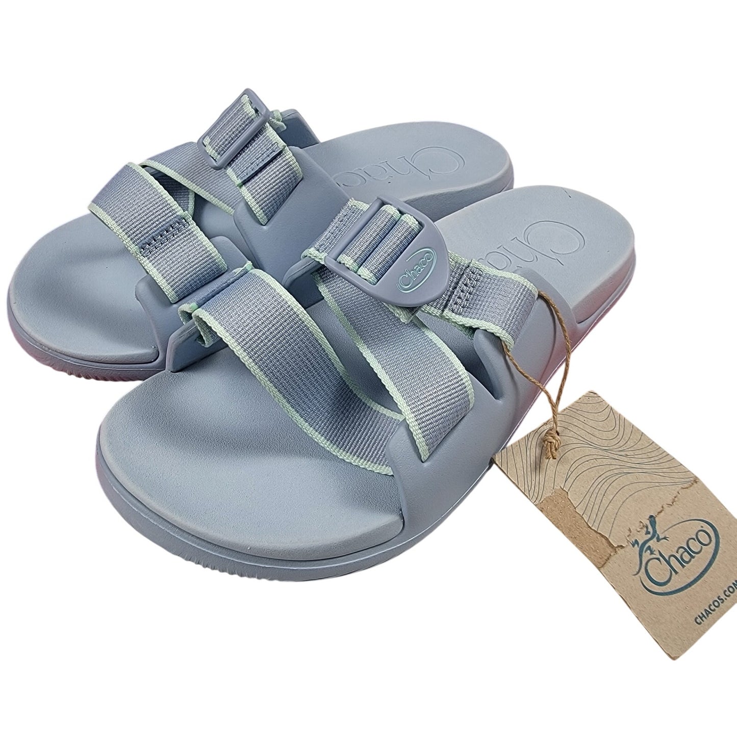 Chaco Chillos Slides Blue Mens Sz 7 (85) NWT
