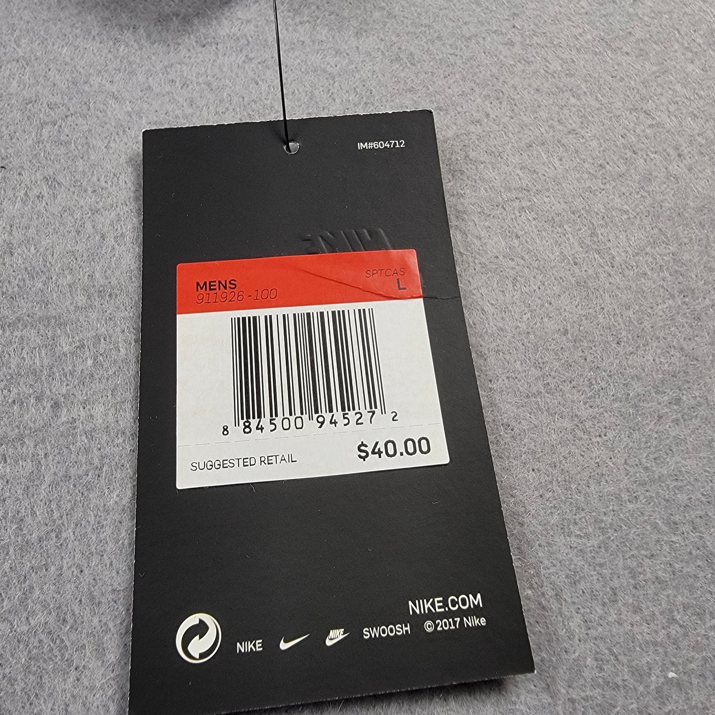 Nike Air Force 1 All-Over Print Graphic Tee Shirt Men's L White NWT 911926-1004