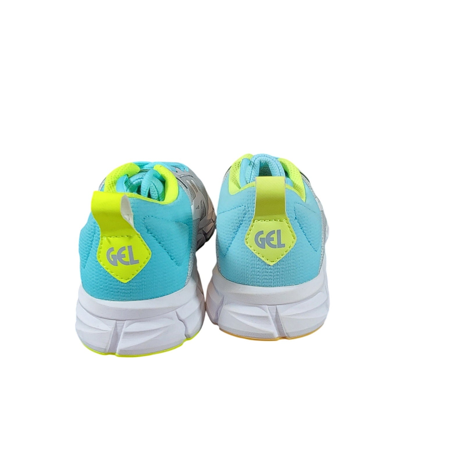 ASICS Gel-Quantum Lyte Kids Lace 1024A026 Sz 4 Sample NWOT Gray/Teal2