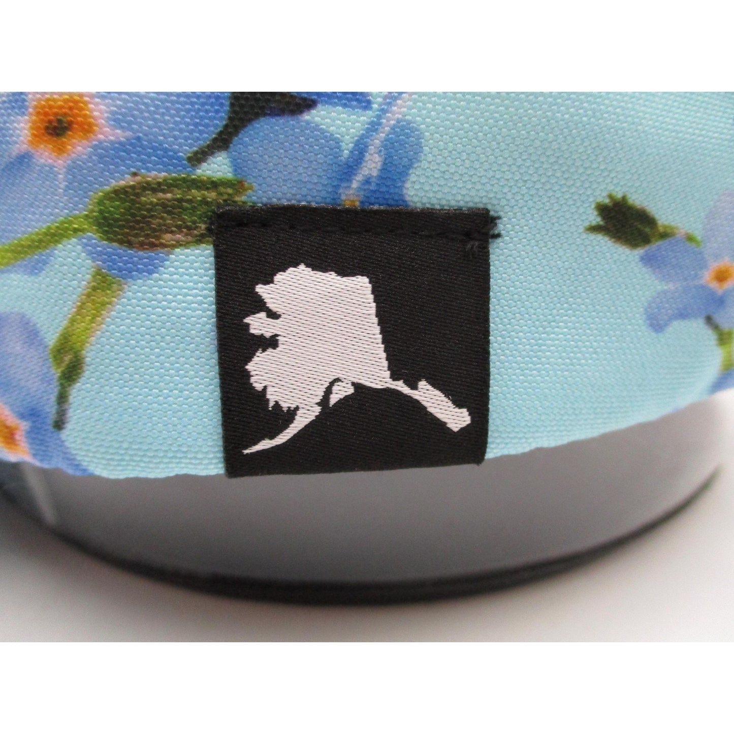 The Forty Ninth Hat Cap Strap Back Mens One Size Blue Floral Alaska 5 Panel