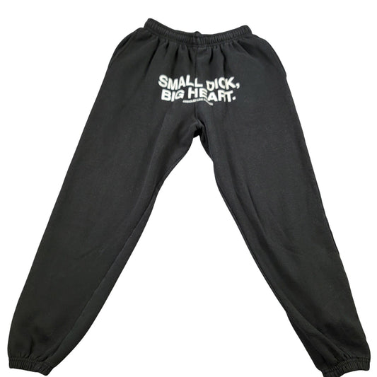 A-holes Live Forever Mens Sweatpants Small Black Graphic Jogger Preowned0