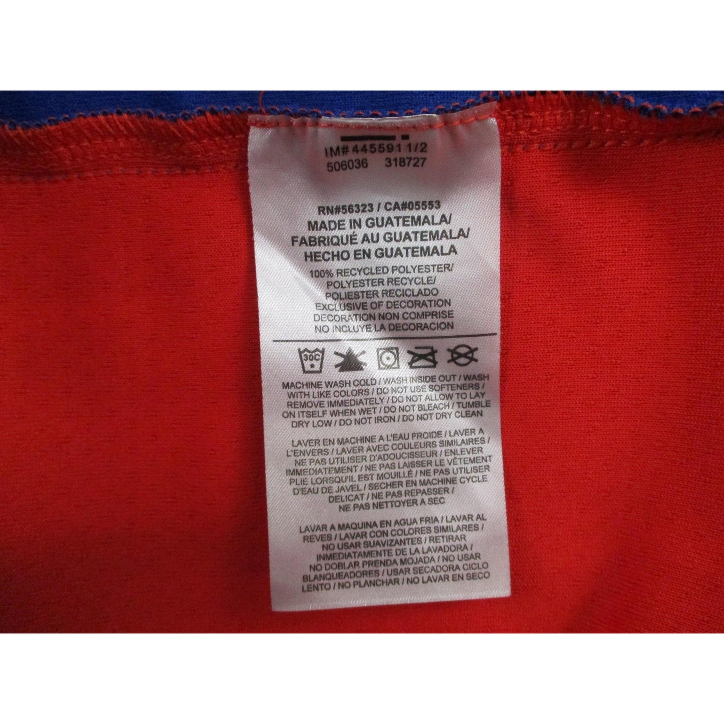 Philadelphia 76ers Jersey Mens Xl Red Nba Basketball Joel Embiid Nike Swingman