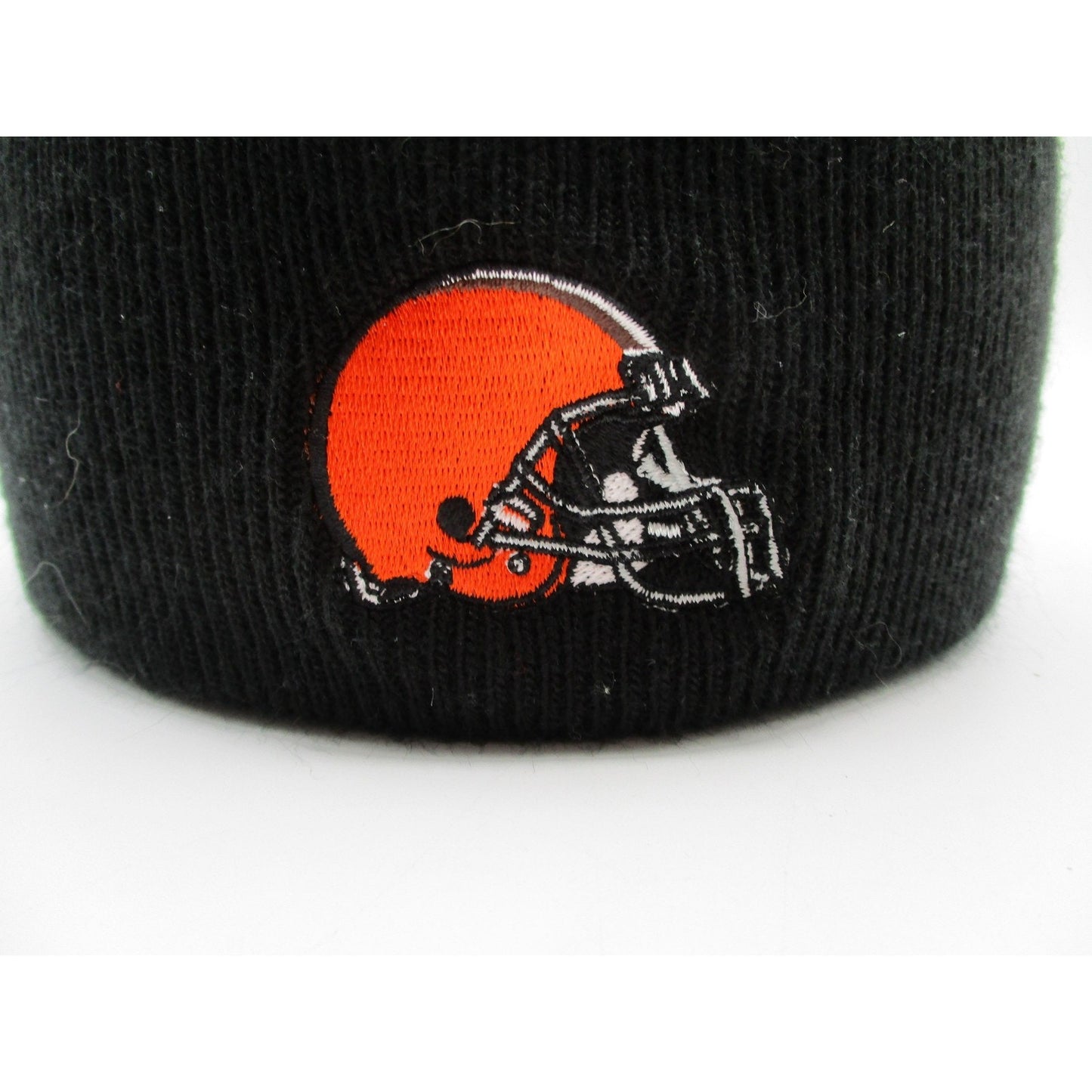 Cleveland Browns Hat Cap Knit Beanie One Size Black Nfl Football Bud Light Mens