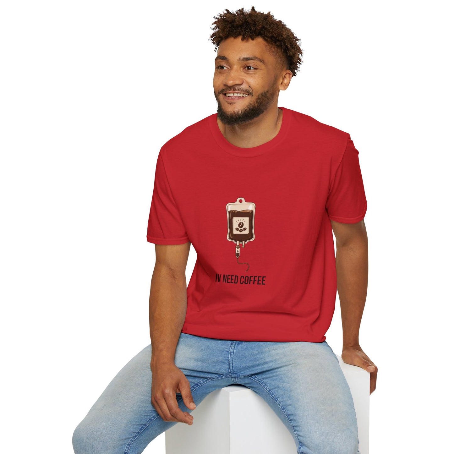 Funny Nurse IV Need Coffee T-Shirt — Nurses Week Gift or All Year Round New