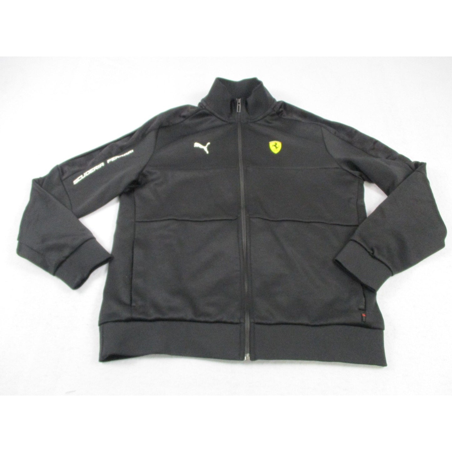 Scuderia Ferrari Set Mens L Top Xl Joggers Black Full Zip Formula 1 Racing Puma