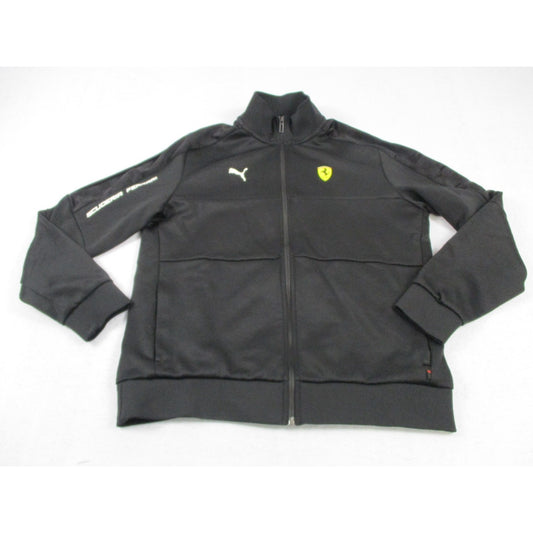 Scuderia Ferrari Set Mens L Top Xl Joggers Black Full Zip Formula 1 Racing Puma