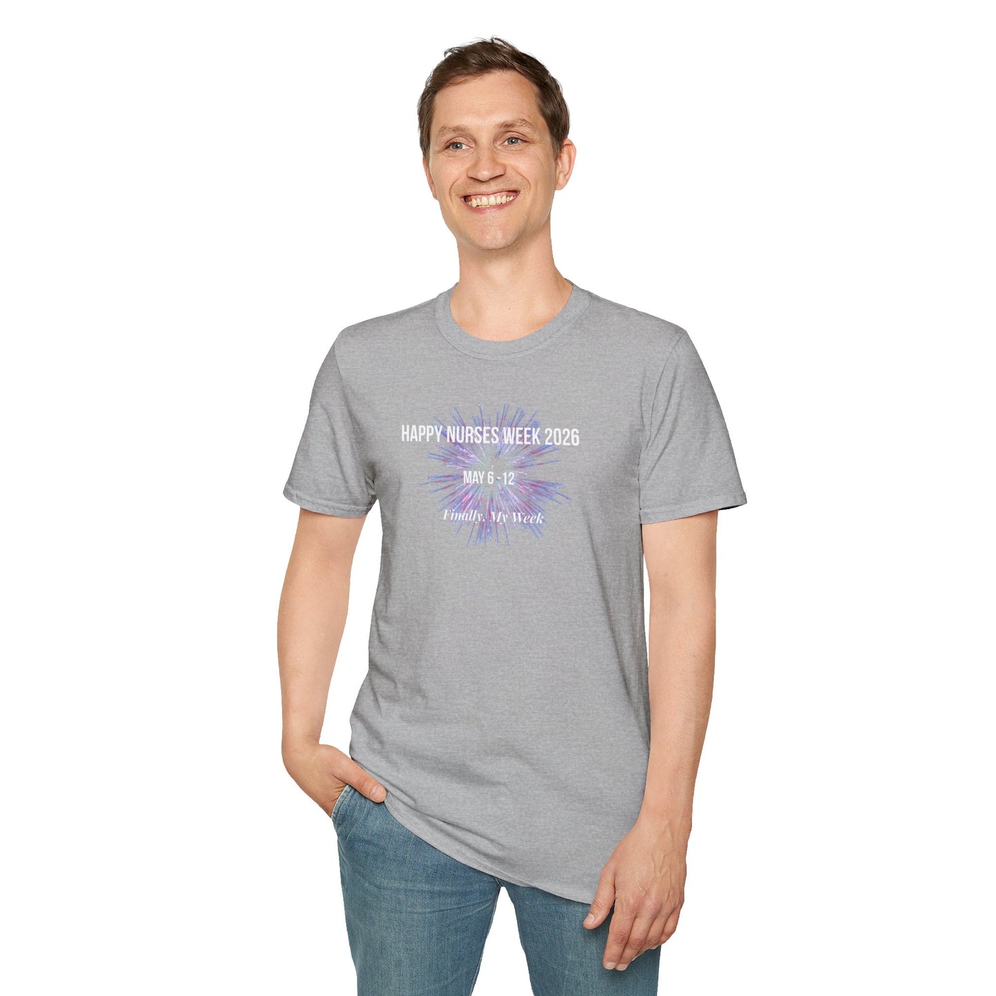 Nurses Week 2026 T-Shirt — "Happy Nurses Week 2026" Celebration Tee New