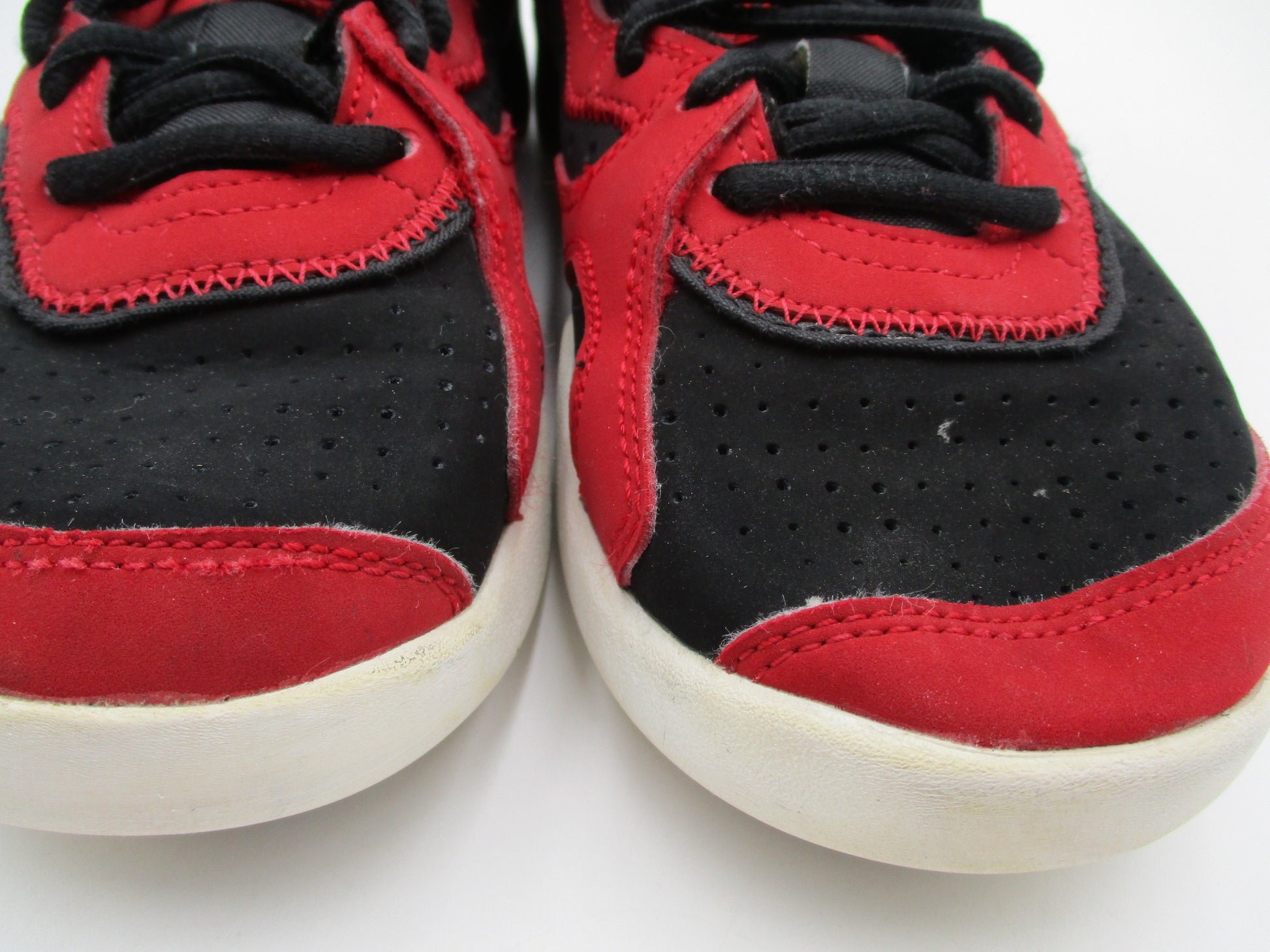Jordan Pro Strong Bred GS 6Y Black Red CQ9439 Preowned No Box8