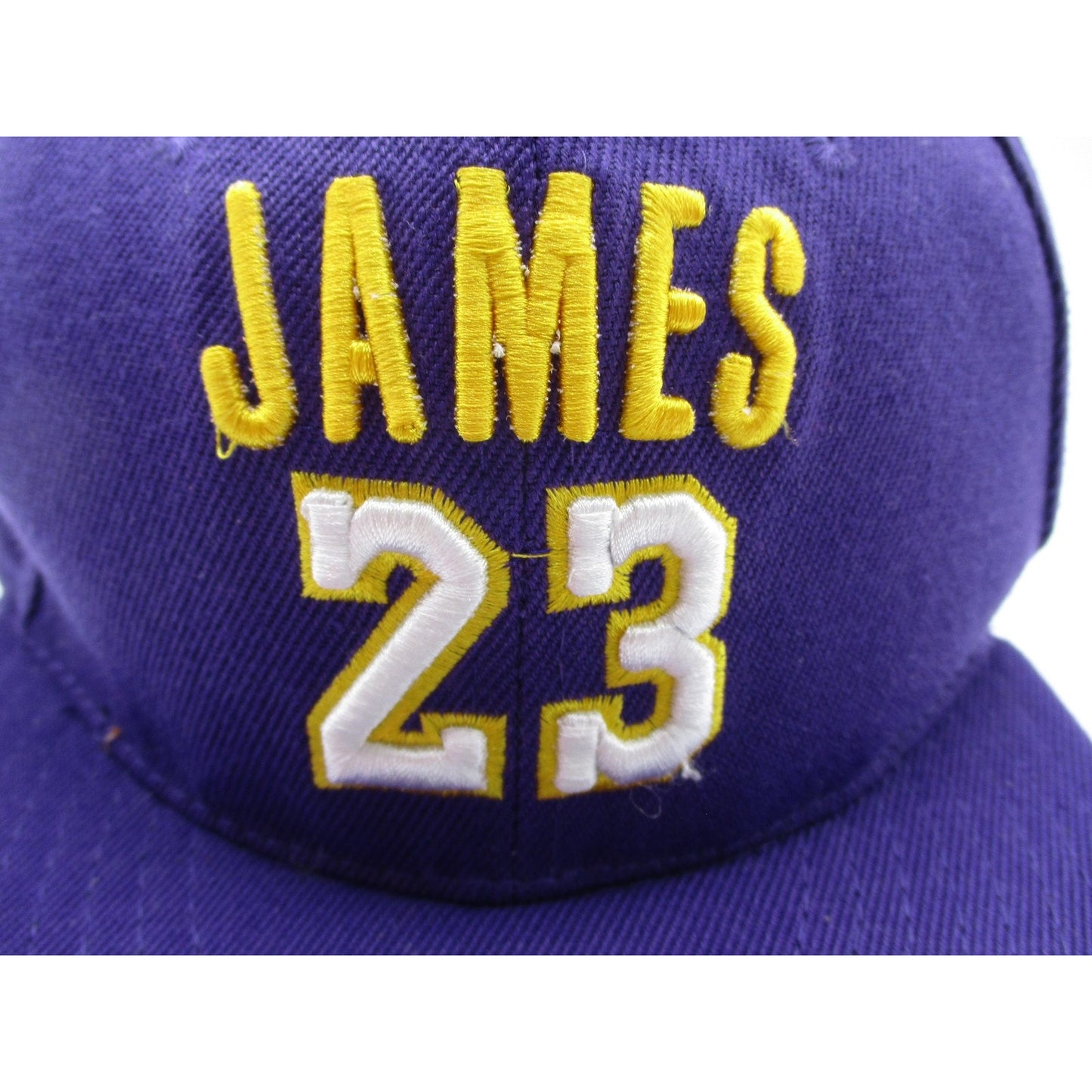Los Angeles Lakers Hat Cap Snap Back One Size Purple Nba New Era James 23