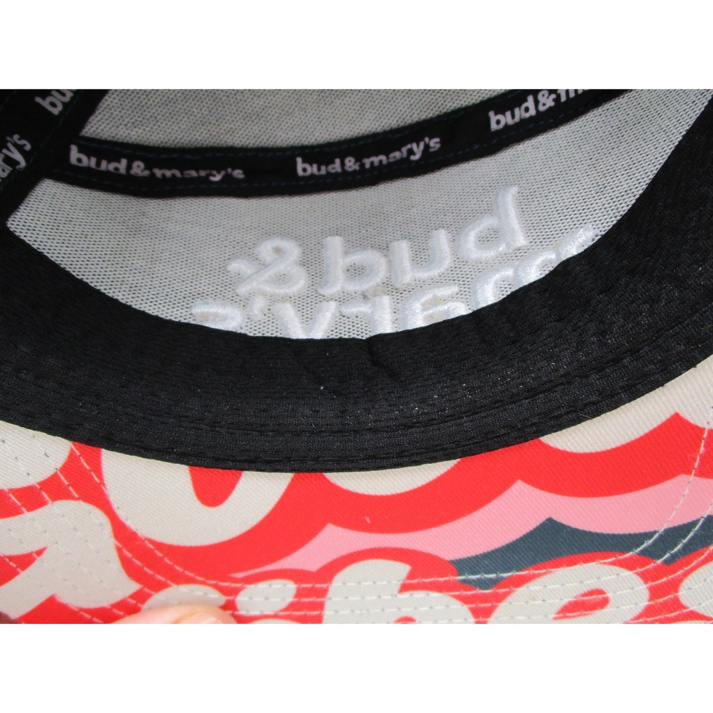 Bud Marys Dispensary Hat Cap Snap Back Mens Osfm Teal Good Vibes Graphic Brim