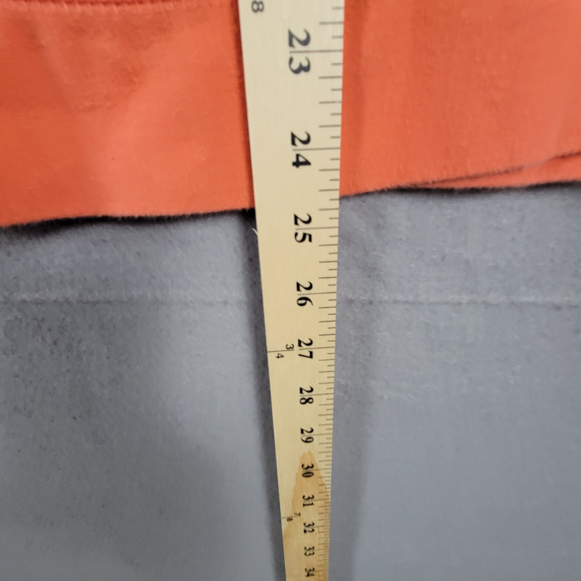 The North Face Half Dome Pullover Hoodie Women's Small Orange Preowned 3157