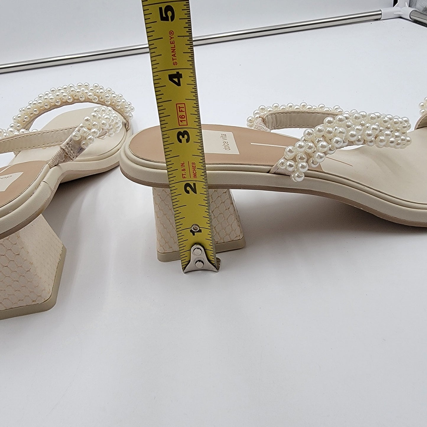 Dolce Vita River Pearl Sandals Sz 8.5 NIB