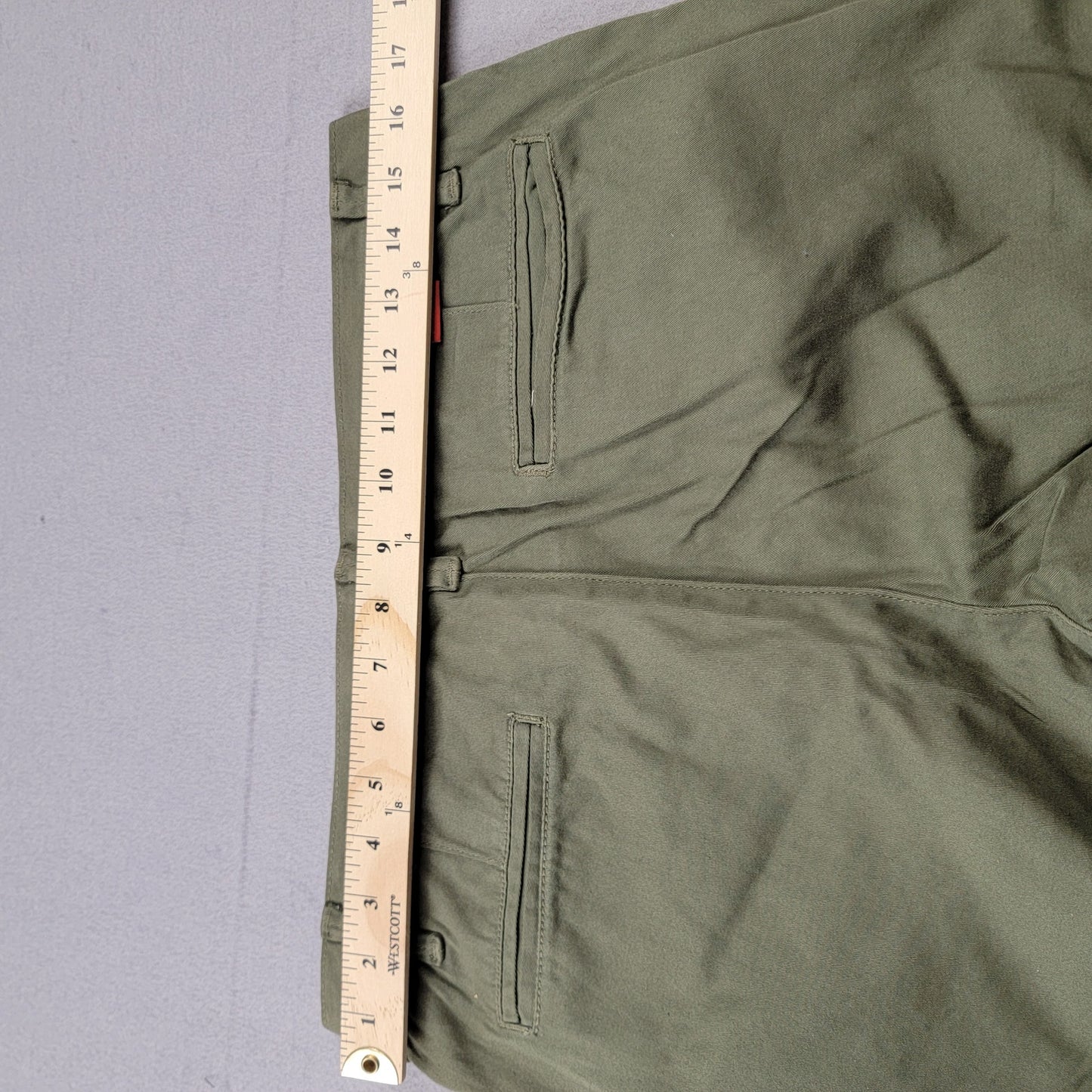Kayden K Los Angeles Olive Jogger Pants Men 34 NWT Style KD109 Twill Cuffed 554