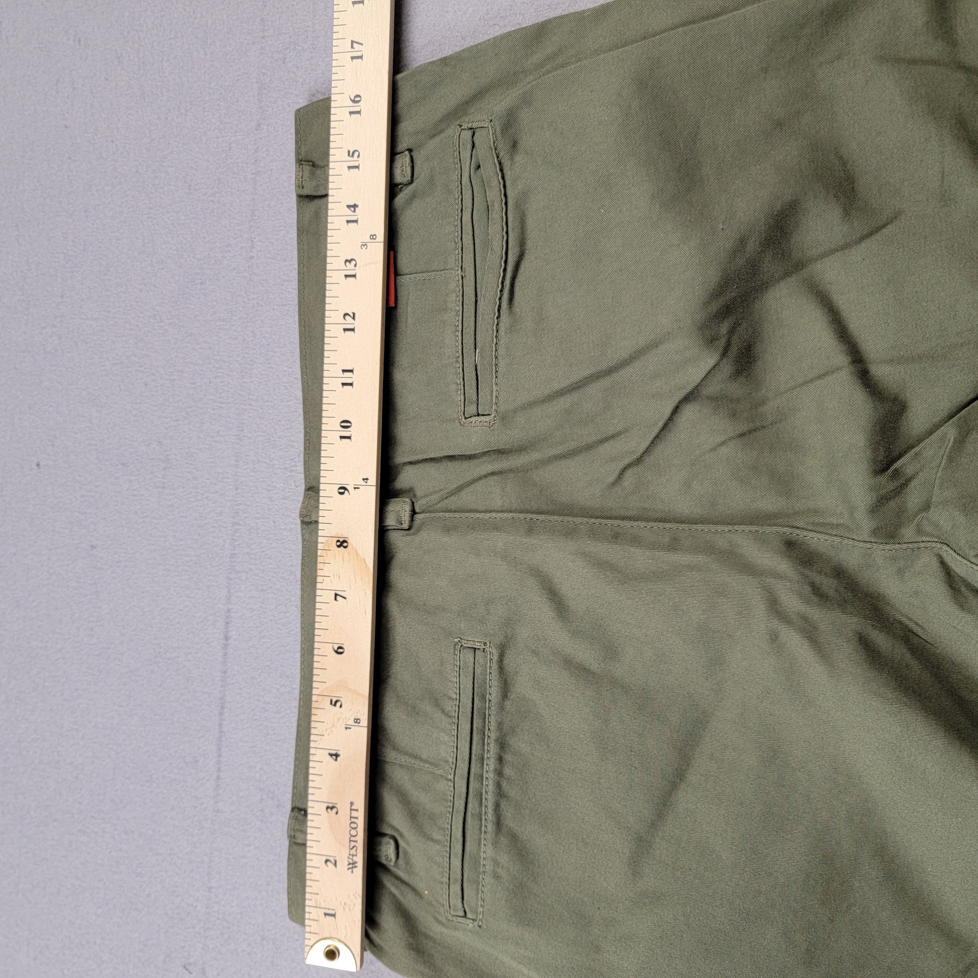 Kayden K Los Angeles Olive Jogger Pants Men 34 NWT Style KD109 Twill Cuffed 5545