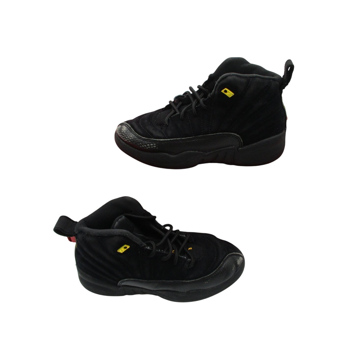 Air Jordan 12 Retro PS Black Taxi 13.5C Preowned No Box 151186-0712
