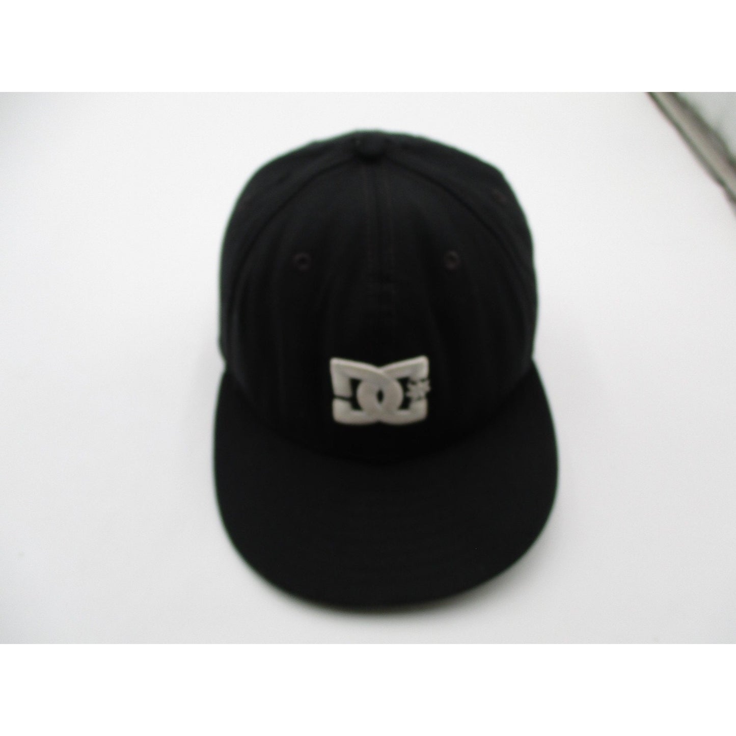New Era Dc Shoes Hat Cap Fitted Mens 7 3 8 Blue 59fifty Skateboard Distressed