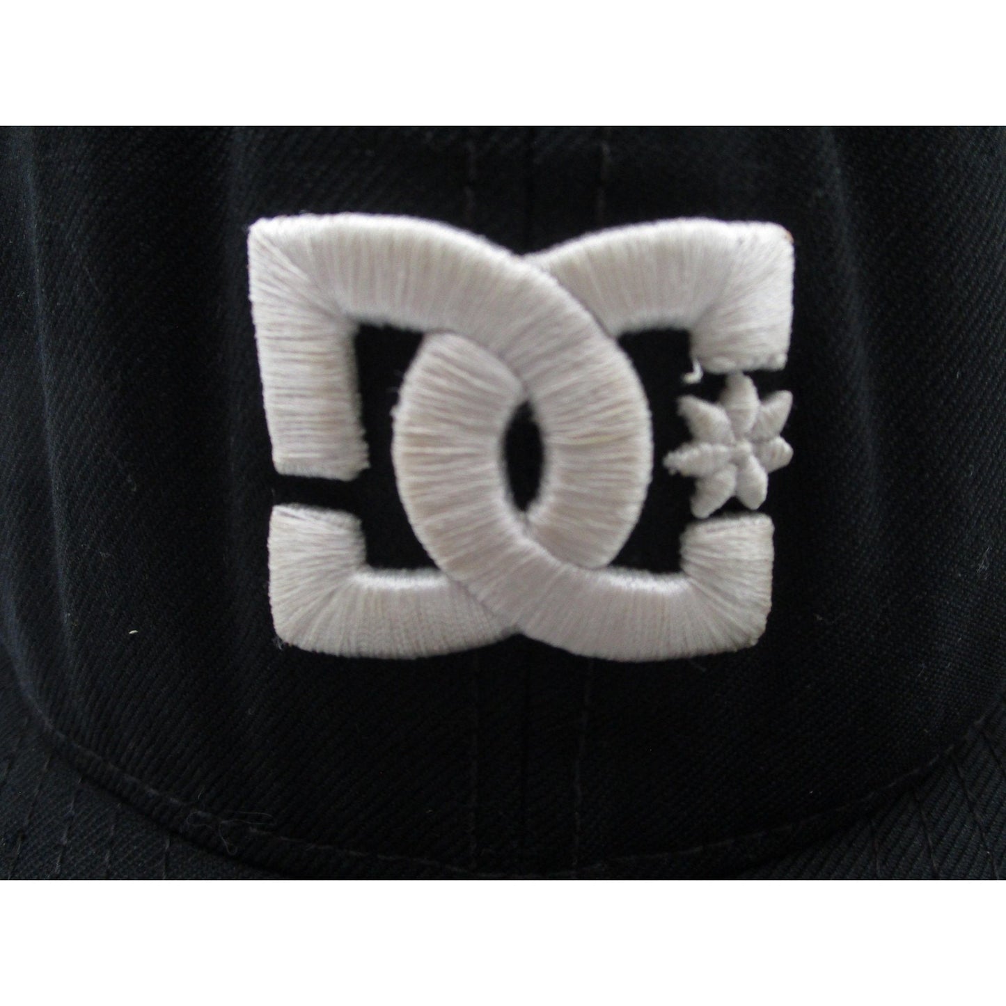 New Era Dc Shoes Hat Cap Fitted Mens 7 3 8 Blue 59fifty Skateboard Distressed