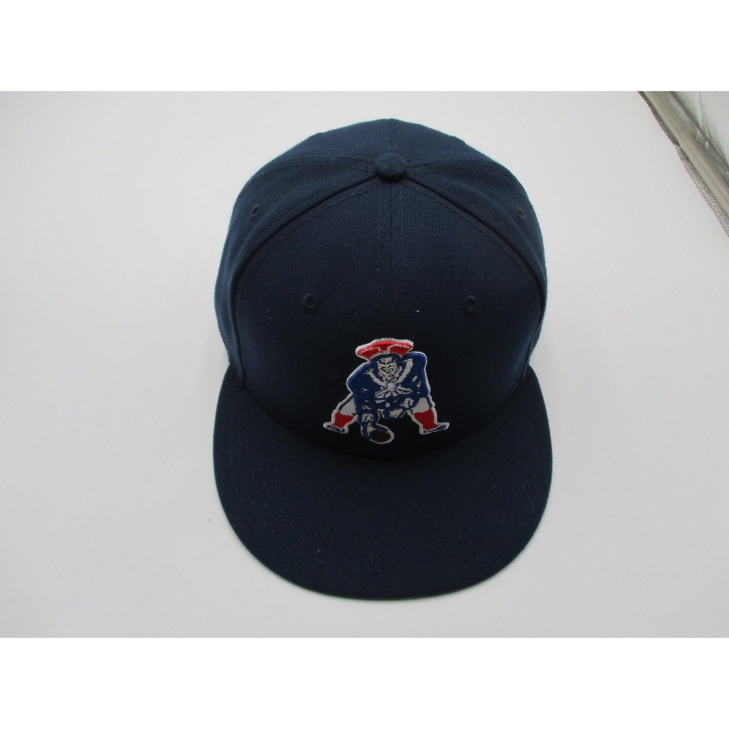 New England Patriots Hat Cap Fitted Mens 7 1 2 Blue Nfl Football 59fifty New Era