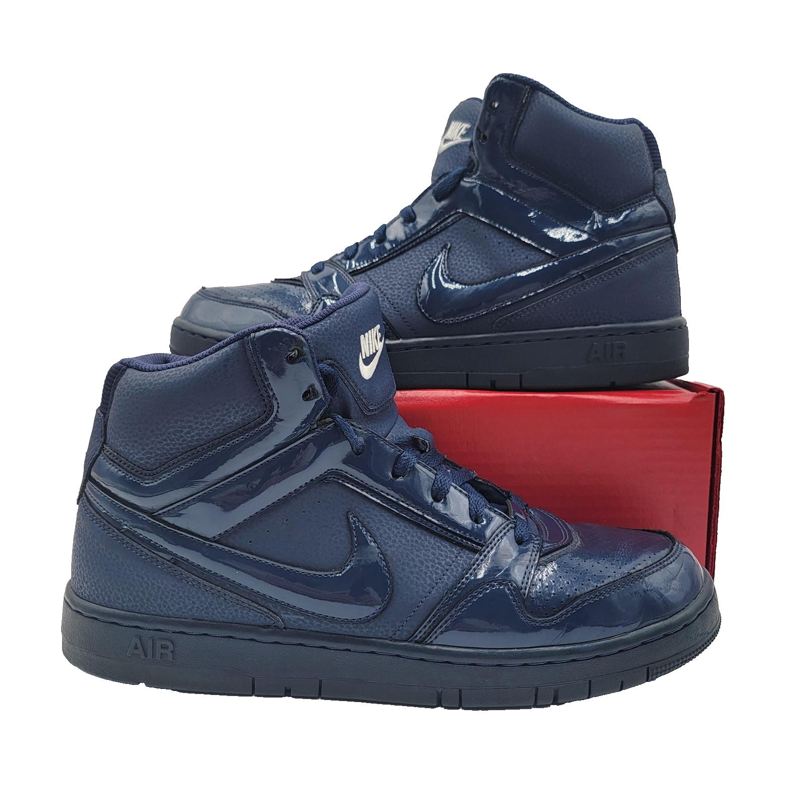 Nike Air Prestige 3 High SI 'Midnight Navy' Mens Sz 13 407036-401 2011 (335)0