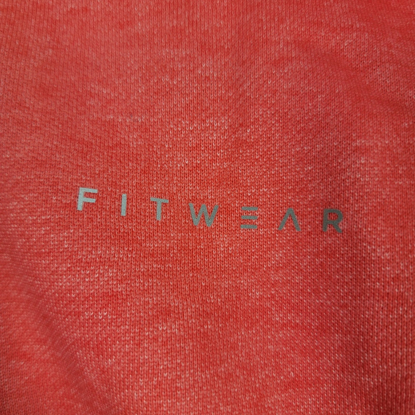 Fitwear Womens Hoodie M US 6 Coral Red Full Zip Jacket NWT3