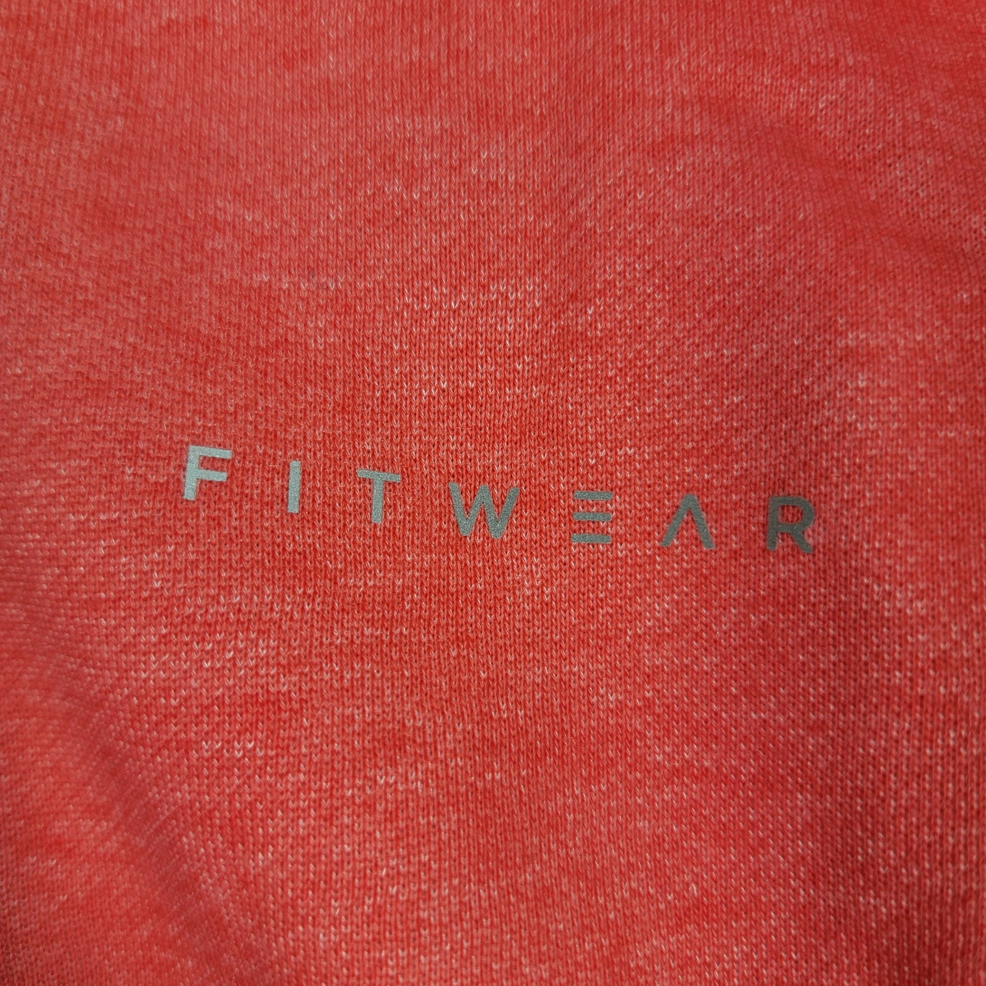 Fitwear Womens Hoodie M US 6 Coral Red Full Zip Jacket NWT3