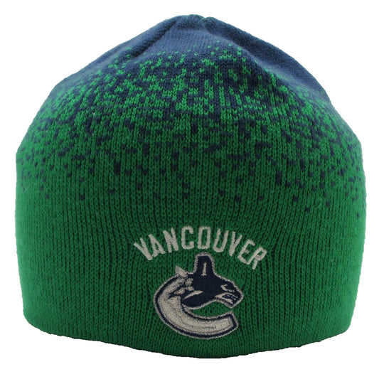 Vancouver Canucks Hat Cap Knit Beanie Mens One Size Green Nhl Hockey Reebok 1