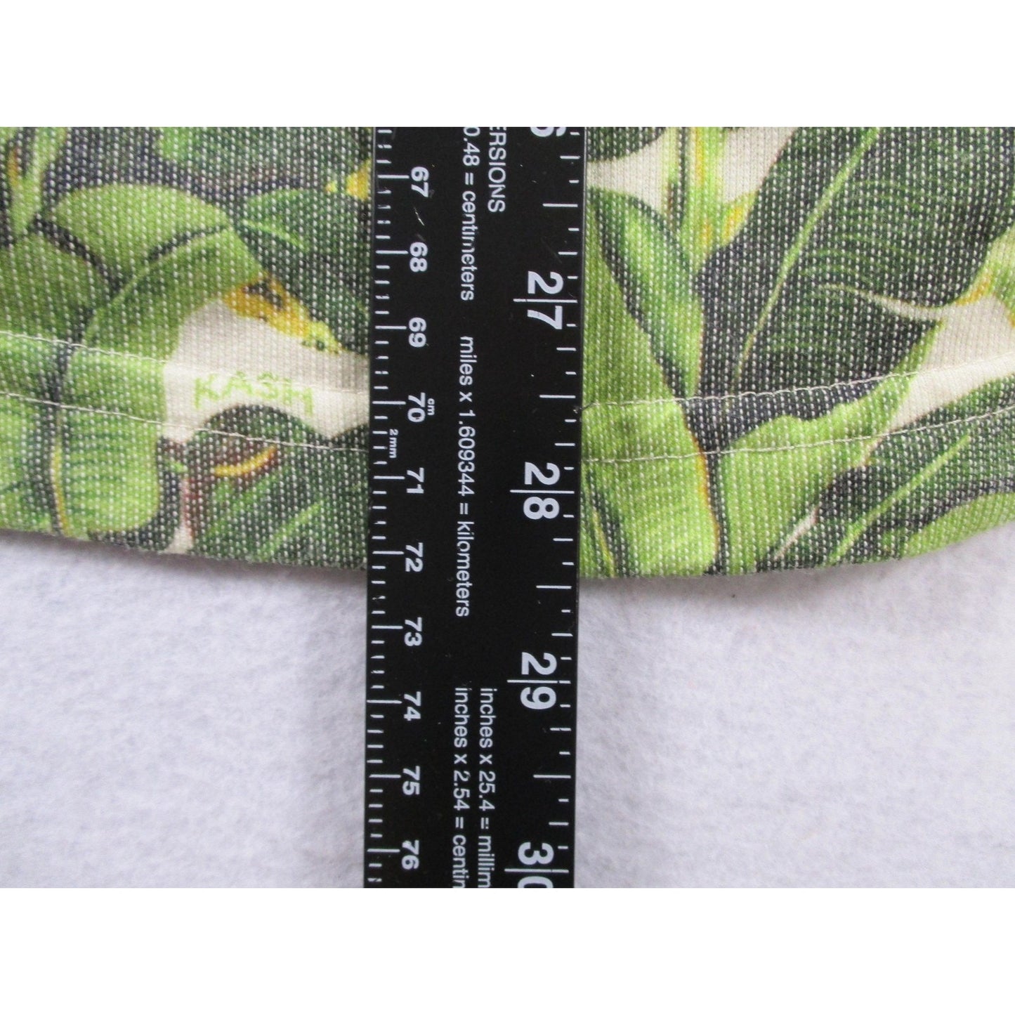 Kash Sweatsuit Set Mens Large Green Tropical Leaf Hoodie Shorts 2 Piece Usa 1674
