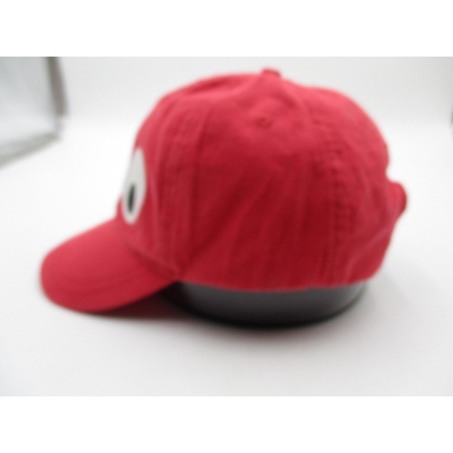 Crewcuts Hat Cap Strap Back Boys L Red Googly Eyes Cartoon Novelty Baseball