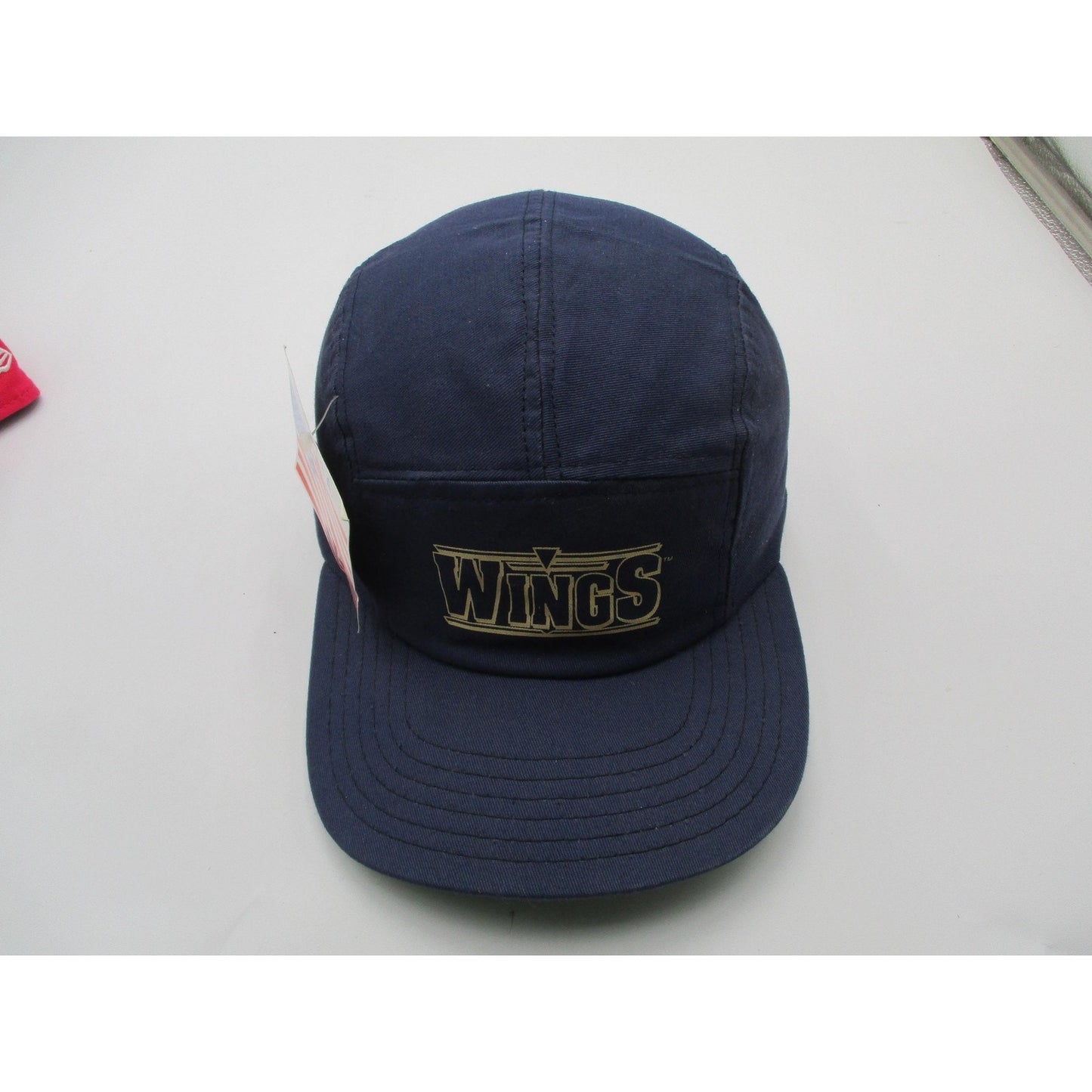 Vintage Discovery Channel Wings Hat Cap Strap Back Mens One Size Blue Usa Nwt