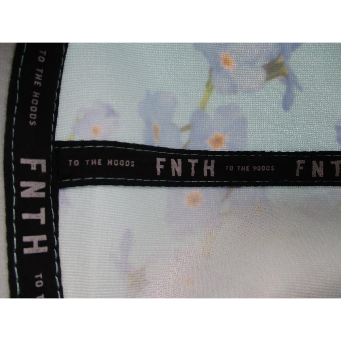 The Forty Ninth Hat Cap Strap Back Mens One Size Blue Floral Alaska 5 Panel