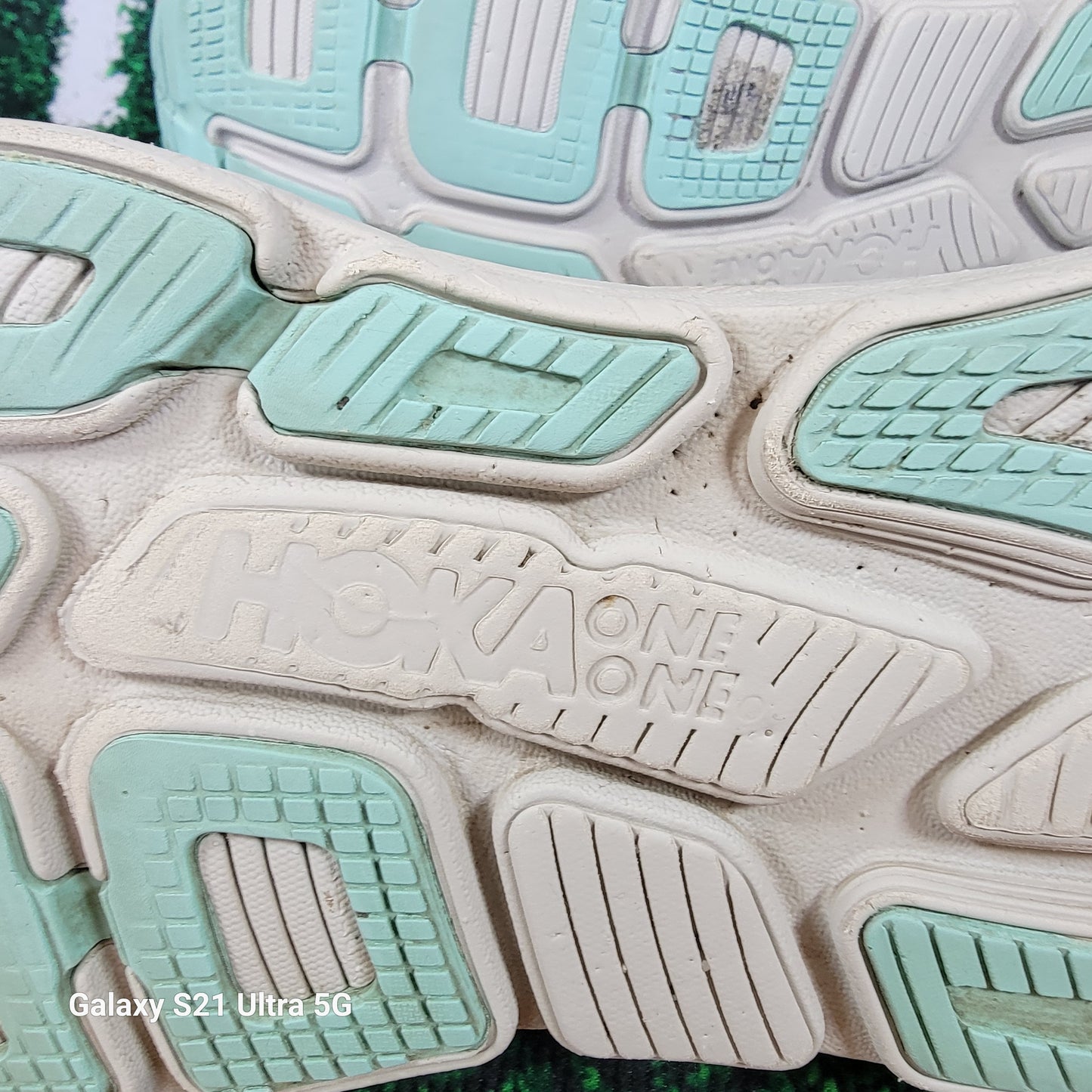 Hoka One One Bondi 7 Real Teal RTOS Mens 11 Used 1110518 *Outsole Flaw Read*9