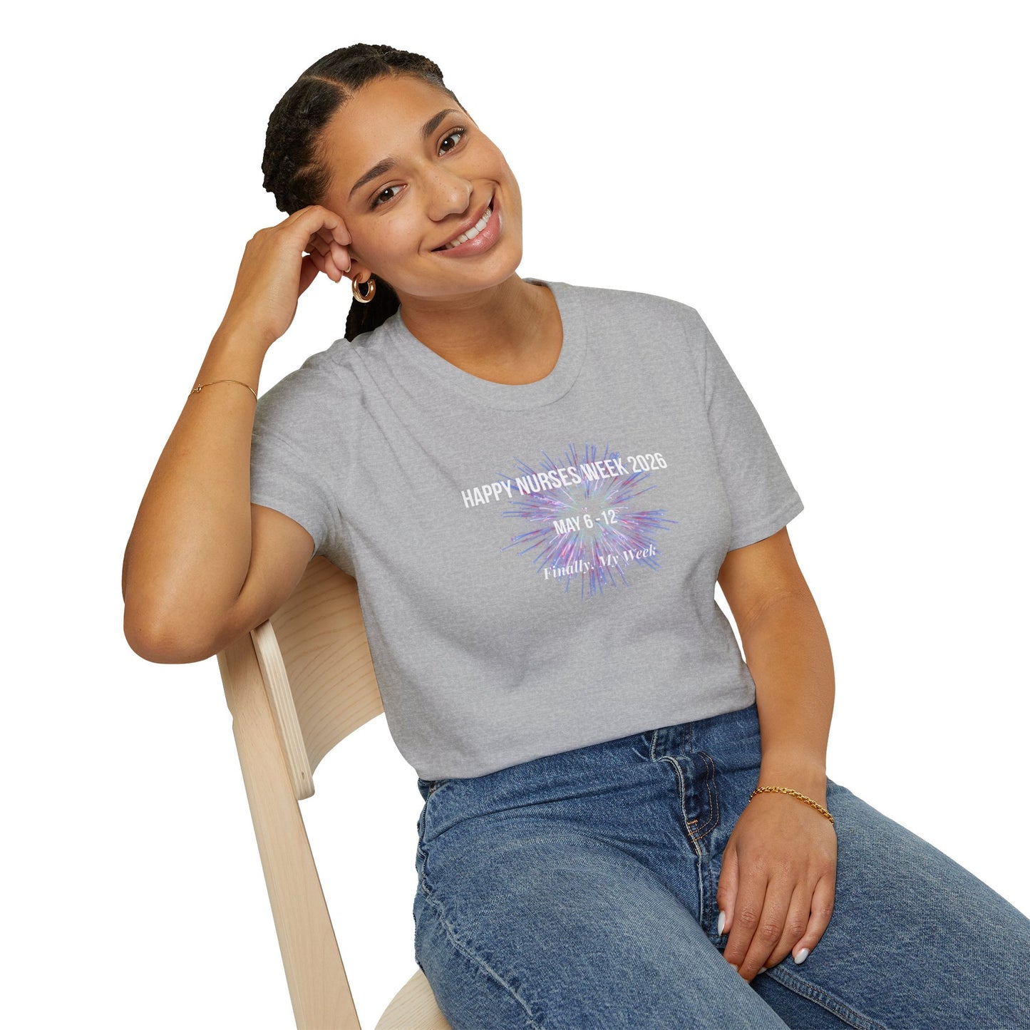 Nurses Week 2026 T-Shirt — "Happy Nurses Week 2026" Celebration Tee New