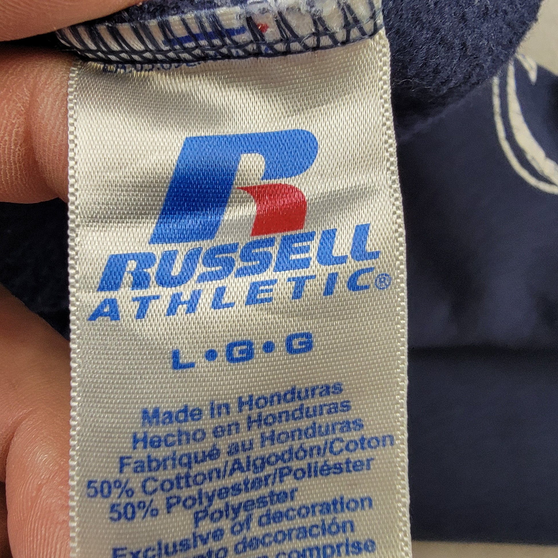 Penn State Nittany Lions Russell Athletic Sweatpants Size L Navy Blue Preowned4