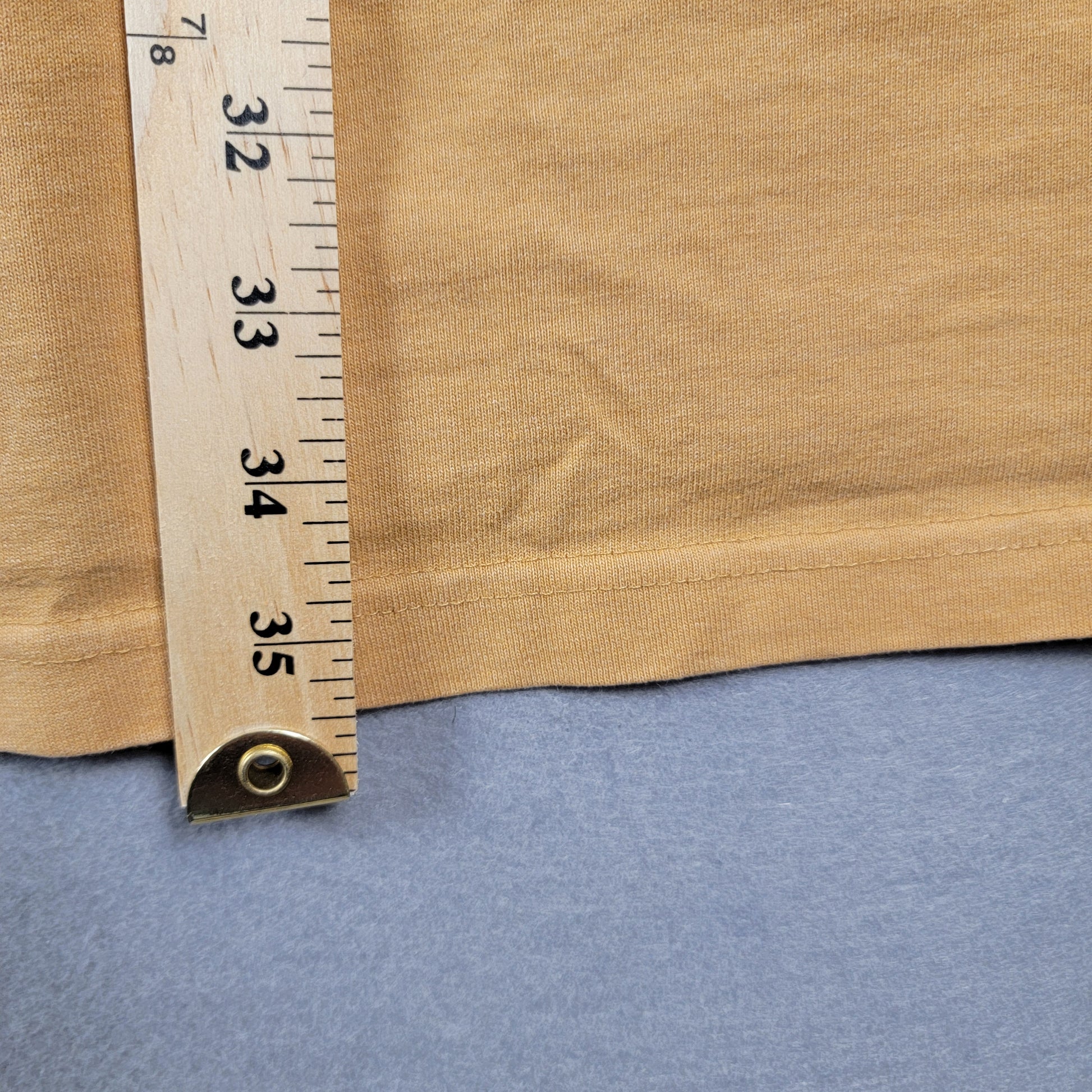 Carhartt short-sleeve T-shirt, beige, 3XL tall, original fit pre-owned 4029